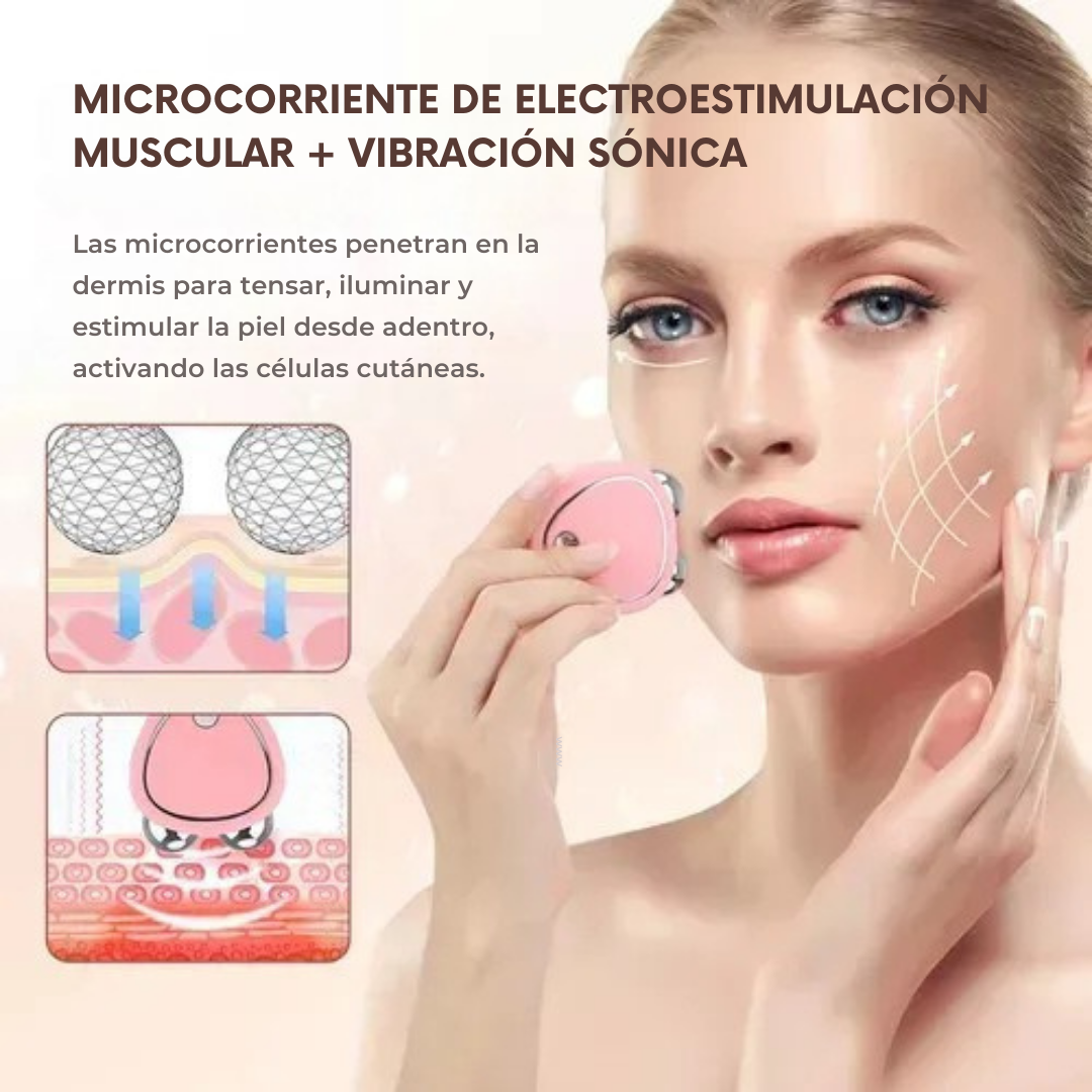 Vuelve a brillar con el Masajeador Anti-Edad Facial