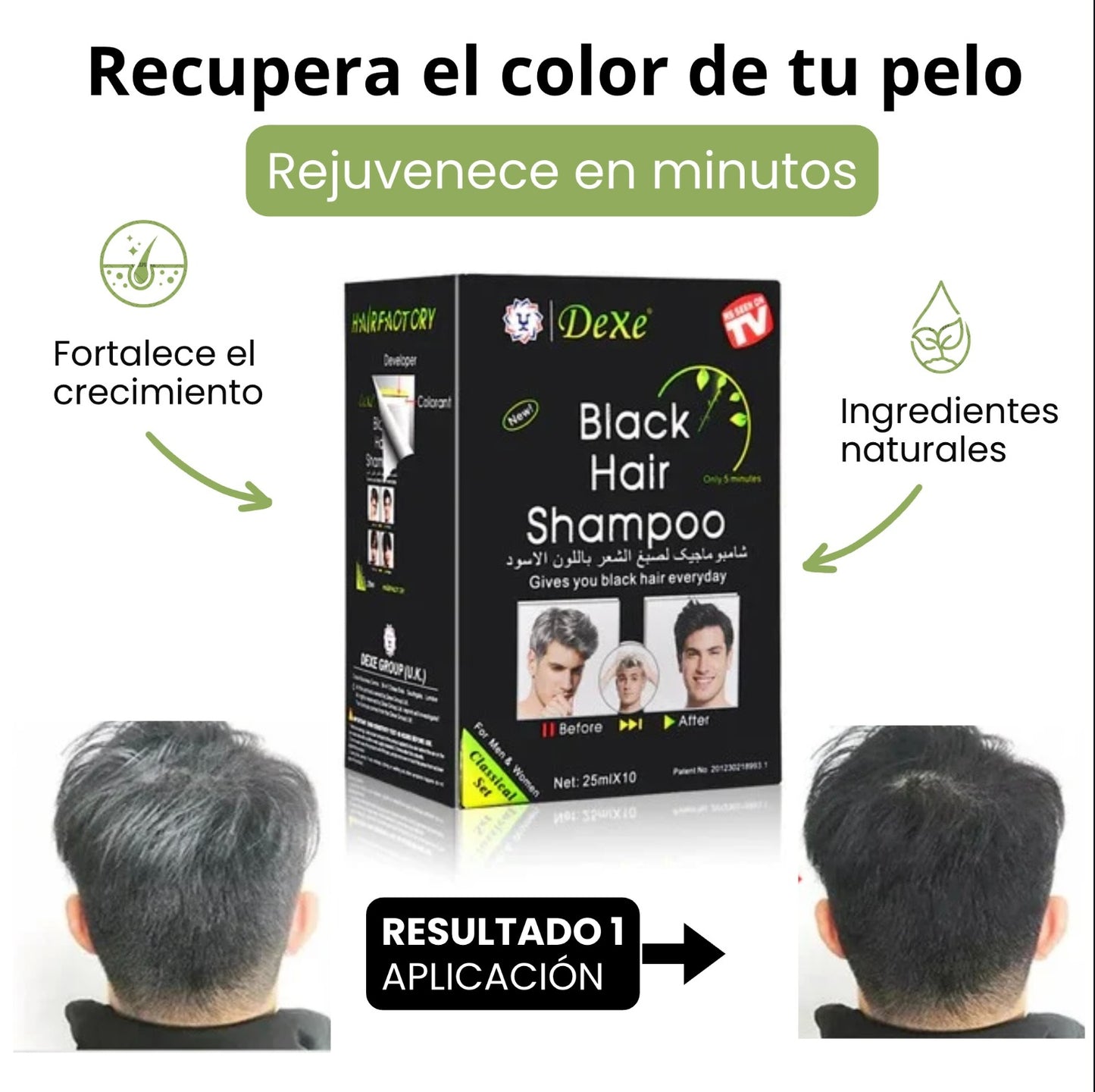 Di adiós a las canas, rejuvenece tu look y cuida tu cabello sin maltratarlo