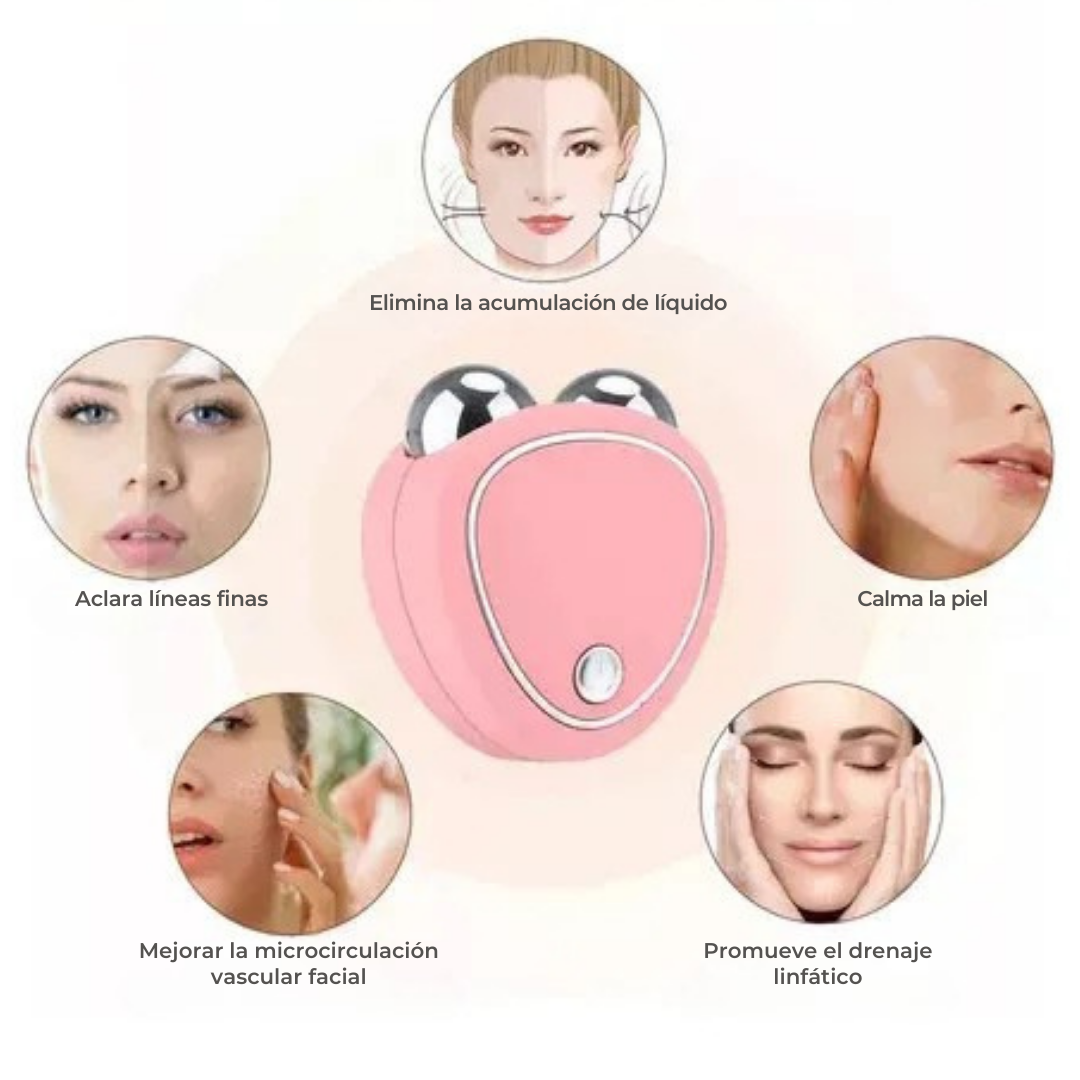Vuelve a brillar con el Masajeador Anti-Edad Facial